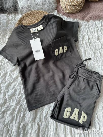 Костюм детский вафельный gap