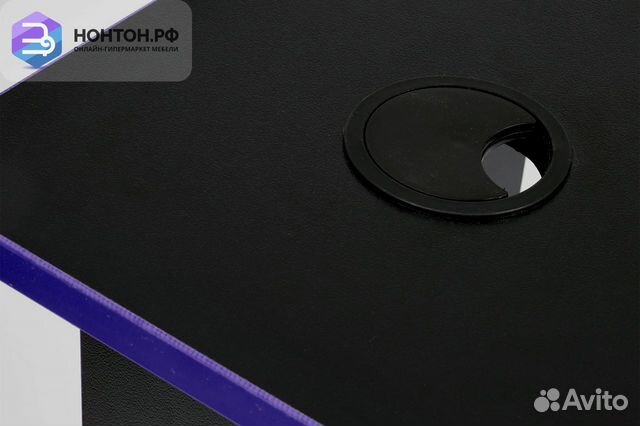 Стол компьютерный Strike-1 Neo черный / синий