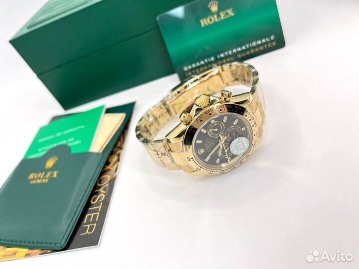 Часы Rolex Daytona (чёрный циферблат)