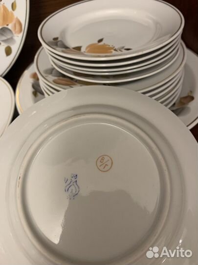 Сервиз фарфоровый суповой СССР