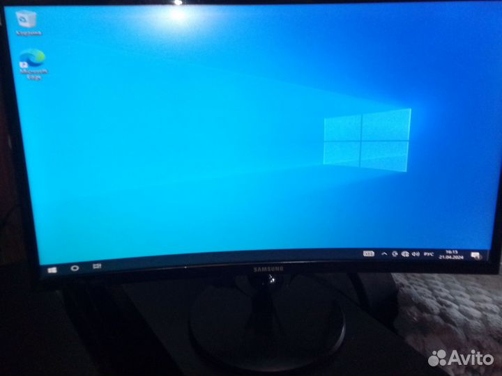 Монитор для компьютера 24 изогнутый