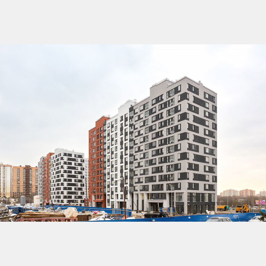 2-к. квартира, 57,4 м², 6/17 эт.