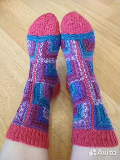 Носки ручной работы 1500, р.38-39
