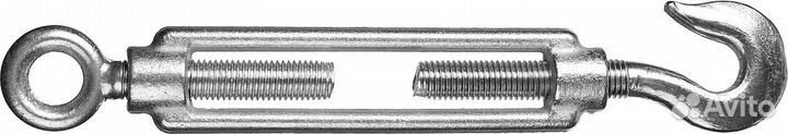 Stayer DIN 1480, М10, 6 шт, талреп крюк-кольцо (30