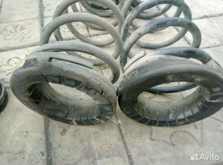 Пружины задние киа рио