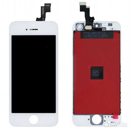 Дисплей Айсотка для iPhone 5s и Se белый Aaa