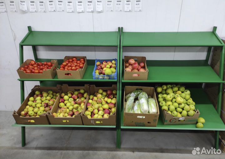 Полки стеллажи металлические для магазина