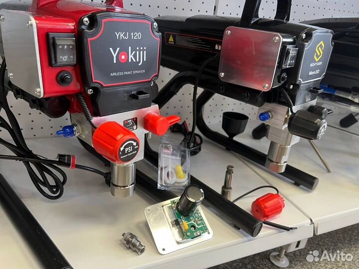 Запчасти на окрасочный аппарат Schtaer Mars 20