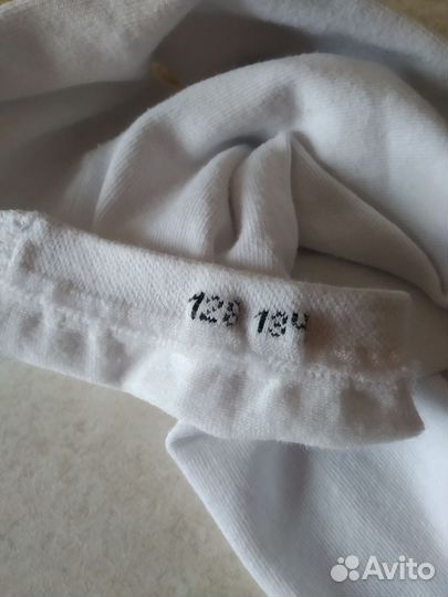 Колготки детские белые 128-134