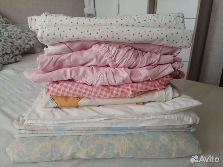 Постельное белье на детскую кроватку