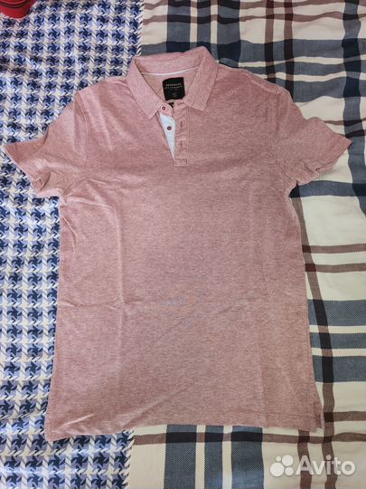 Футболка поло Reserved красно-белая