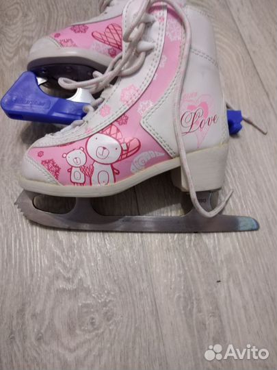 Коньки для девочки 28 р