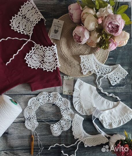 Кружевной воротник