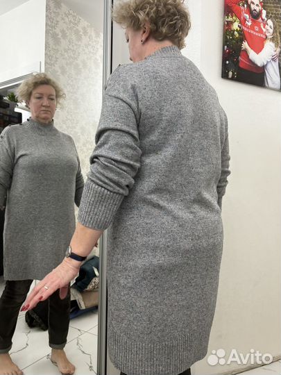 Платье свитер 50-52