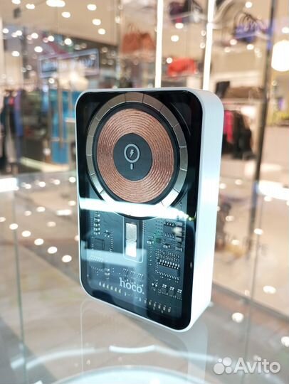 Внешний аккумулятор MagSafe Hoco Q10A, 10000 mAh