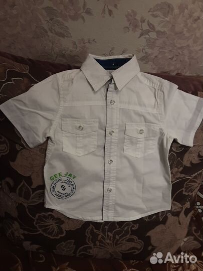 Рубашка на мальчика 1-2 года