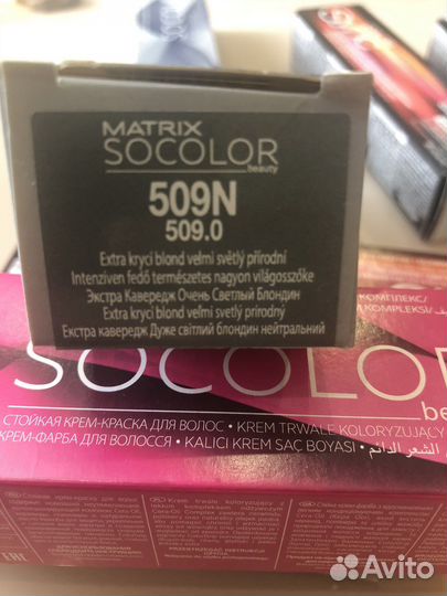Краска для волос matrix prof
