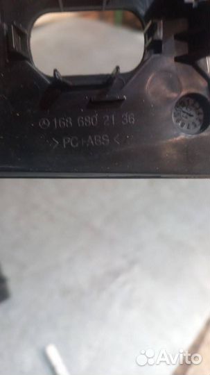 Рамка магнитолы Mercedes-Benz A-Класс W168 2001