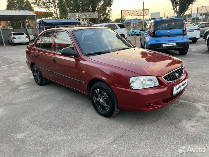 Hyundai Accent 1.5 МТ, 2004, 203 000 км