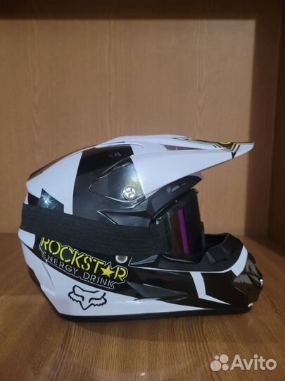 Мотошлем кроссовый