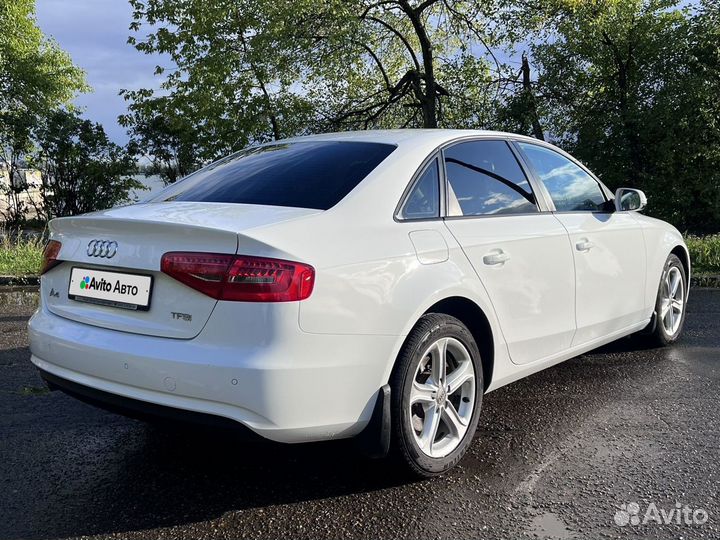 Audi A4 1.8 CVT, 2012, 202 100 км