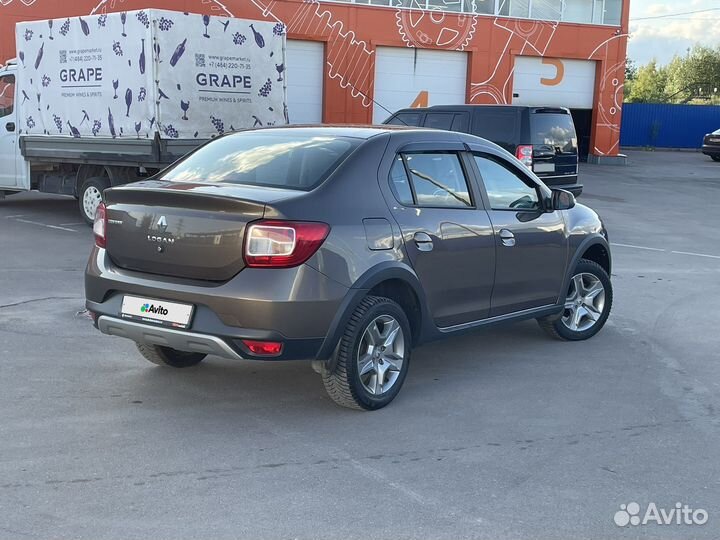 Renault Logan Stepway 1.6 AT, 2019, 54 350 км