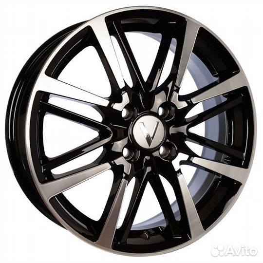 Вектор B216 : 6x16 4*100 Et:50 Dia:60,1 Алмаз черный