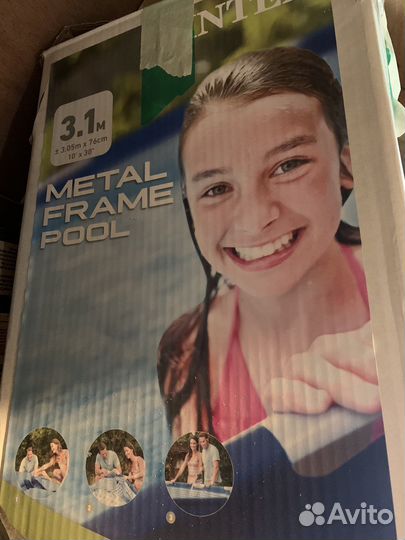 Каркасный бассейн intex