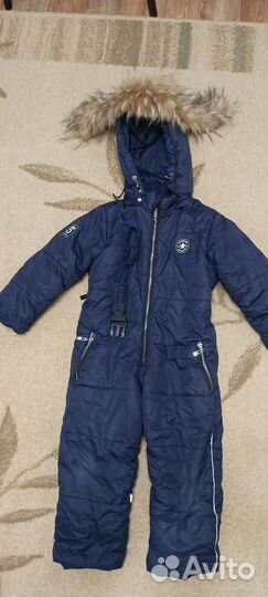 Зимний комбинезон для мальчика 116