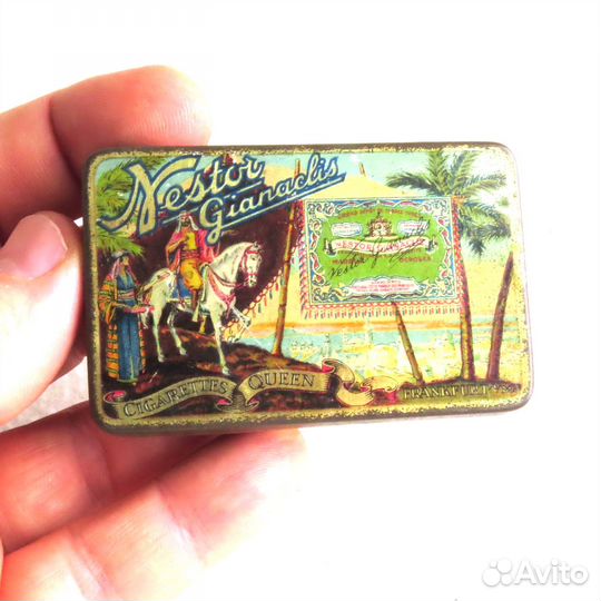 Nestor Gianaclis - жестяная коробка банка от сигар