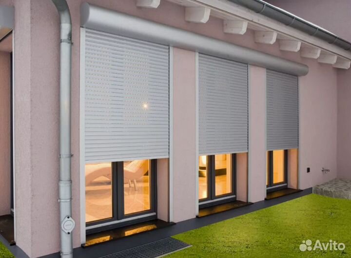 Роллеты, рольставни на двери