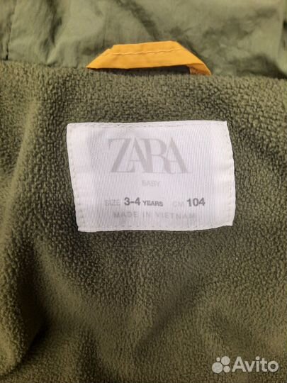 Куртка zara 104