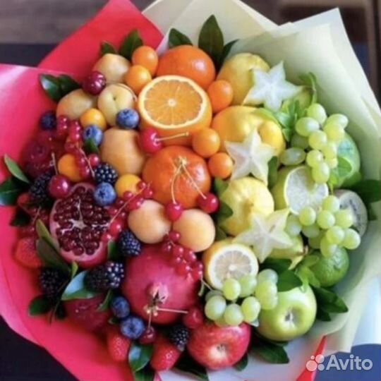 Съедобные букеты из ягод/фруктов