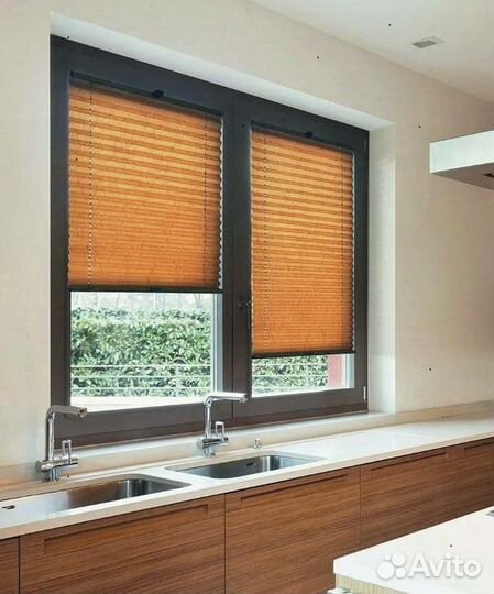 Шторы рулонные (плиссе)