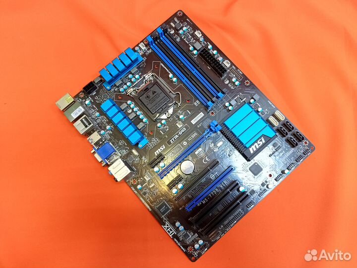 Материнская плата Msi Z77A-G43 на Lga1155