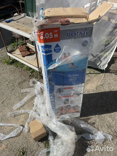 Каркасный бассейн 305х100