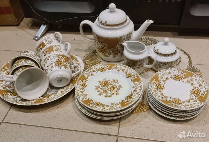 Чайный сервиз Moritz Zdekauer Чехословакия