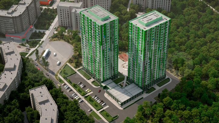 1-к. квартира, 36,3 м², 19/25 эт.