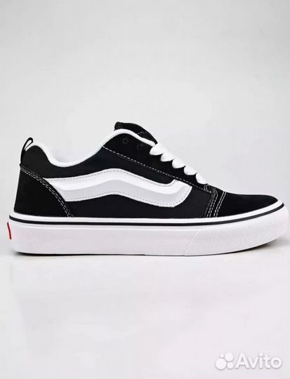 Кеды vans knu skool черные