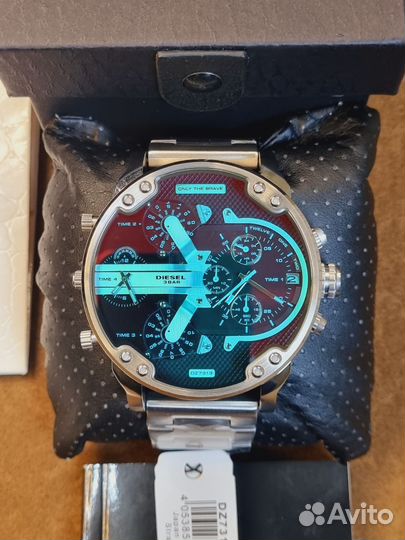 Часы Оригинальные серебристые diesel DZ7313 DZ7395