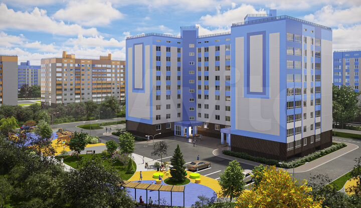 1-к. квартира, 36,1 м², 4/9 эт.