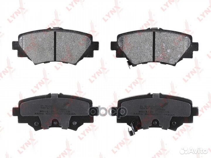 Колодки тормозные дисковые зад mazda 3(BM)