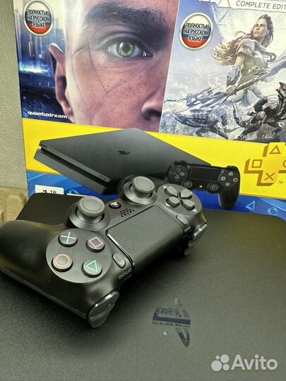 Sony PlayStation 4 Slim-1000gb Black PS4 Slim