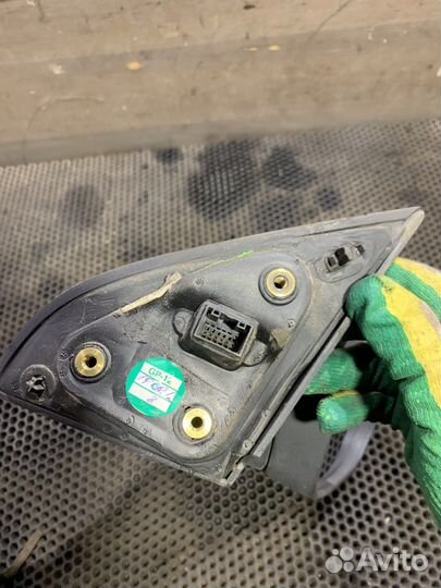 Зеркало правое Chevrolet Cobalt 2 Кобальт Чёрное