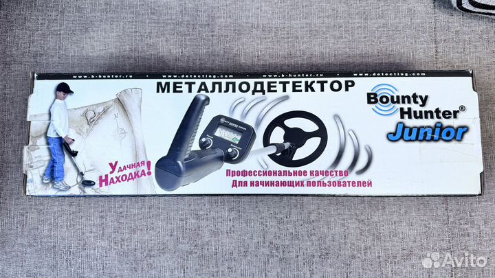 Металлодетектор bounty hunter junior