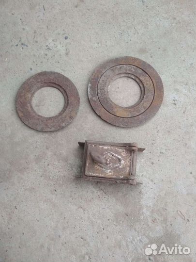 Печное литьё. Дверь кольца