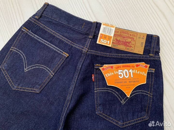 Джинсы levis 501 на болтах