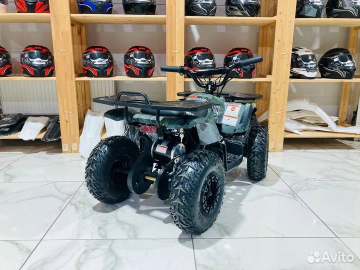 Детский квадроцикл motax Mini Grizlik X16 E1000 BW