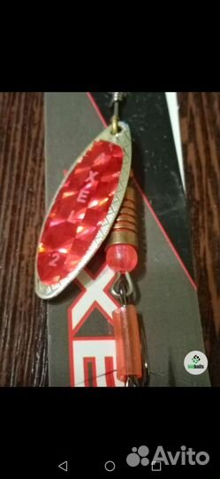 Блесна вертушки Axel. (5-7гр.)