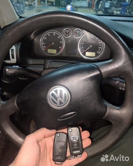 Ключ Volkswagen, Skoda, Seat с программированием